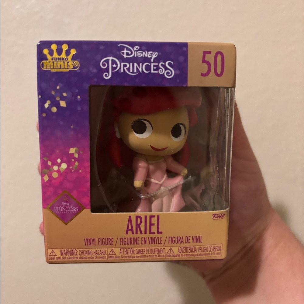 Funko Disney Princess Ariel Vinyl Figure - Pink and Red